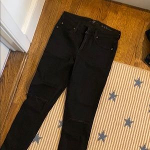 7 for all mankind skinny jeans